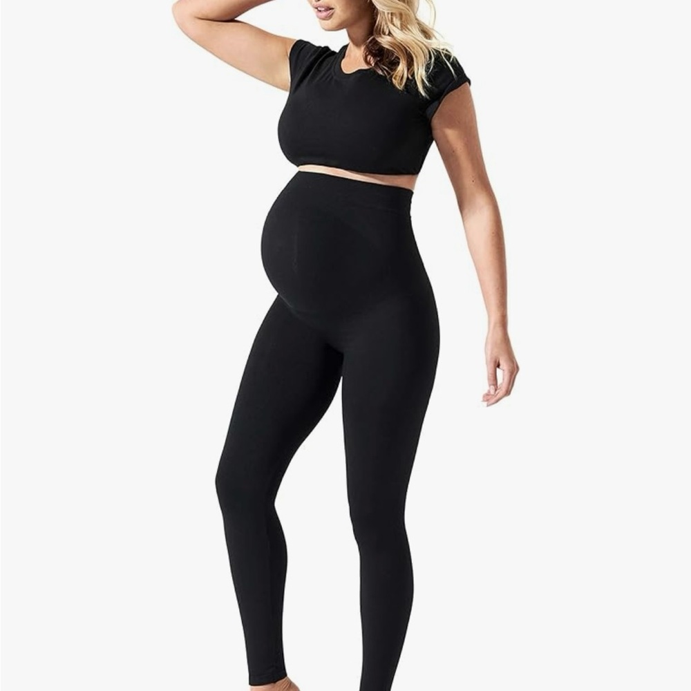 2 Pairs of BLANQI Maternity Belly Support Leggings | 2 for the Price of 1 | NWT